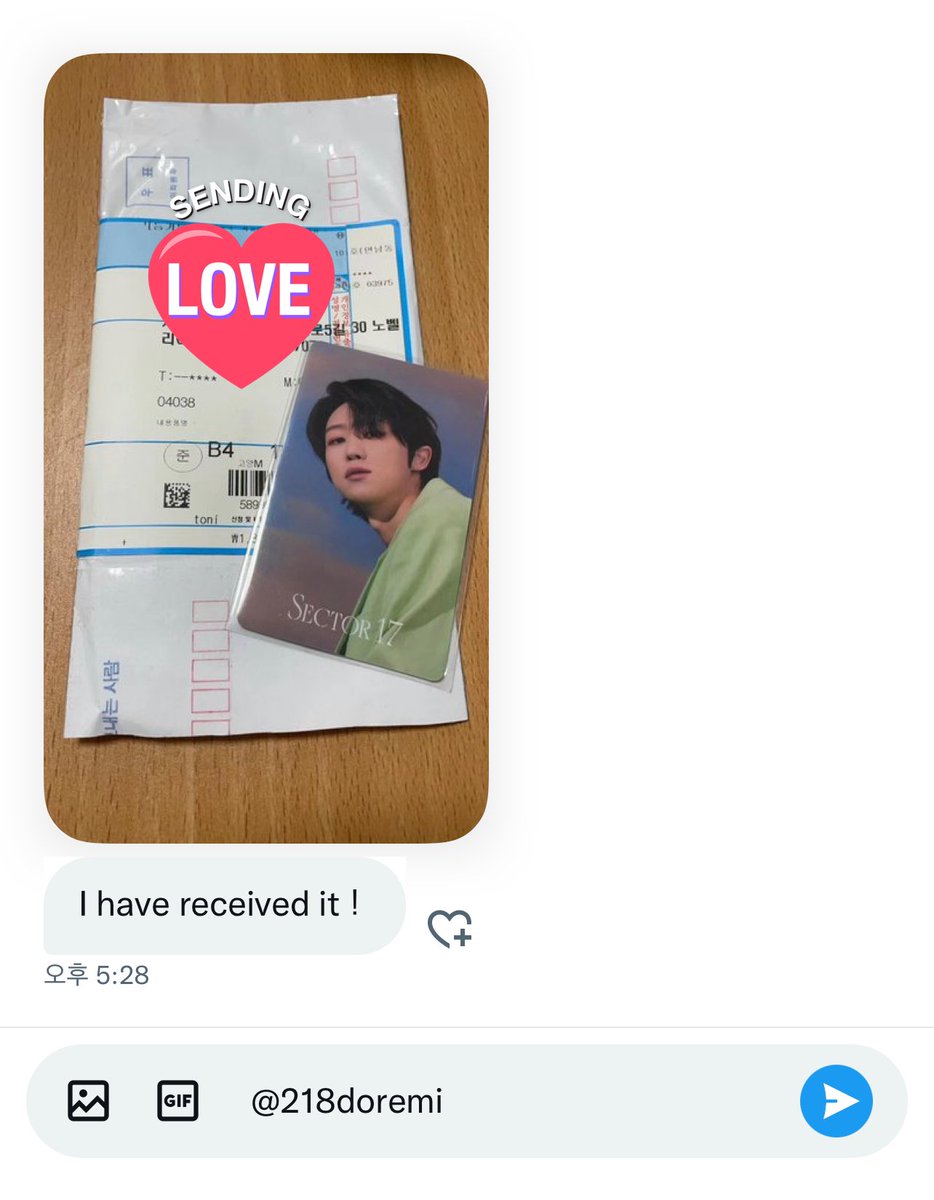 218doremi's tweet photo. 거래후기 타래
proof of transaction https://t.co/ACp4wRPy9F