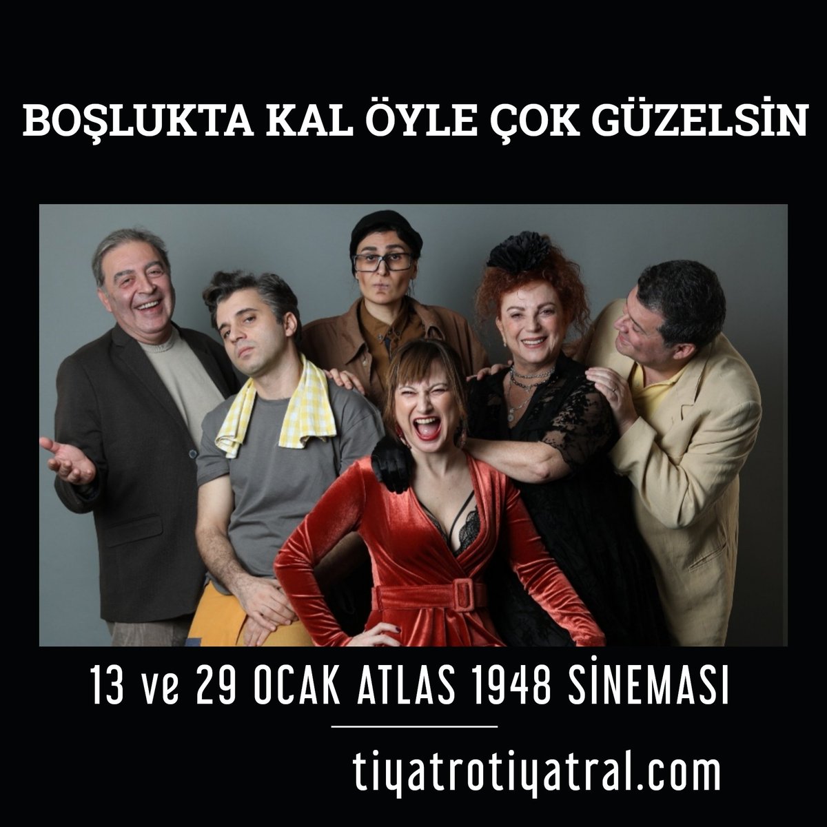TTiyatral's tweet photo. Bu Cuma Atlas 1948 Sineması'nda!
#atlas1948 #mobilet #tiyatro #Etkinlik #İstanbul https://t.co/CeE4YYuj8v