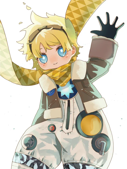 はんさんのラフからボイジャーくん描かせていただきました楽しかった… 