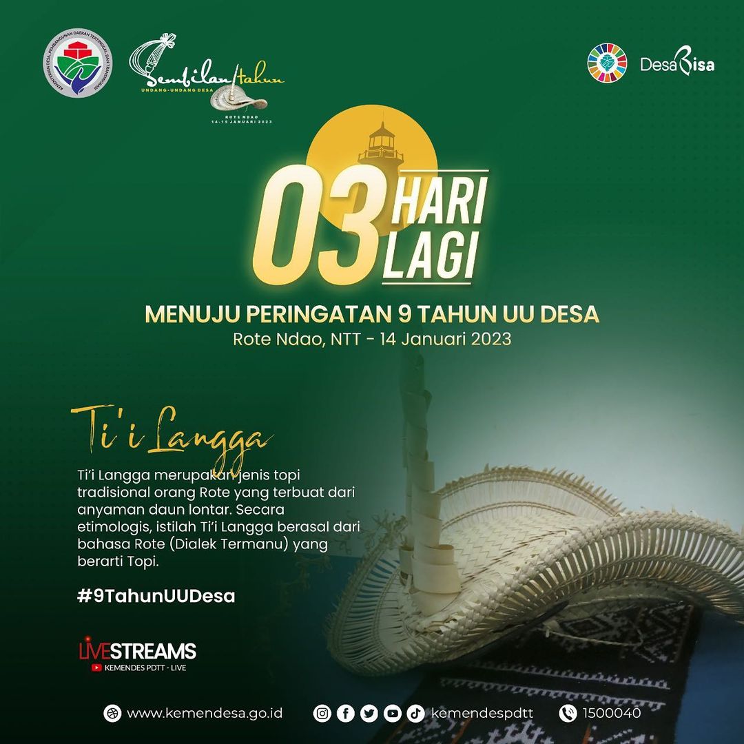 alimasadidesa's tweet photo. Menuju Peringatan 9 Tahun Undang-undang Desa
@kemendespdtt 
@halimiskandarnu 
@tppkemendes 
@TPPJateng 
@EvyNurmilasari 
@fatikhun74 
@AhmadMu38133440 
@Annosukatno1 
@Musabihan7 
@Supardihono1 
@Suripto70113680 
#undangundangdesa 
#desa
#kemendesa 
#danadesa https://t.co/emgSVjDg8d