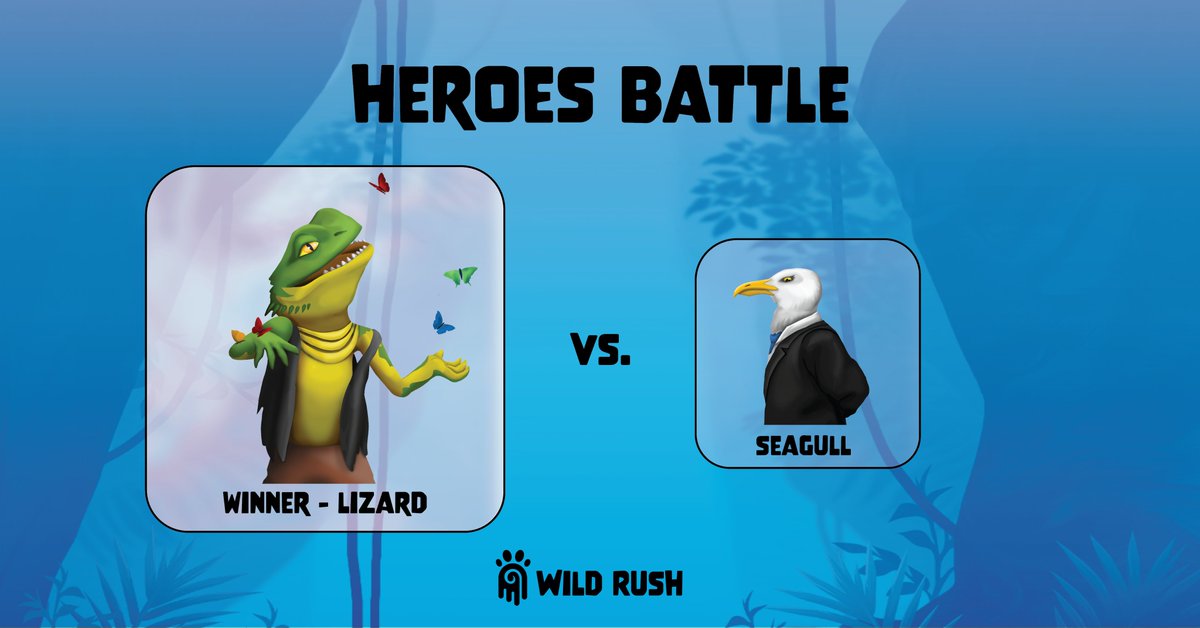 Your votes are in and the winner is Lizard! 🦎

The semifinals are now here, hop to our Discord server and vote for the King Cobra or Horse to determine the rarity in the game. 🏅🏅

Cast your vote here: discord.gg/xZ5MuqbC 🫶

#NFTGames #NFTs #BlockchainGaming #WinToEarn