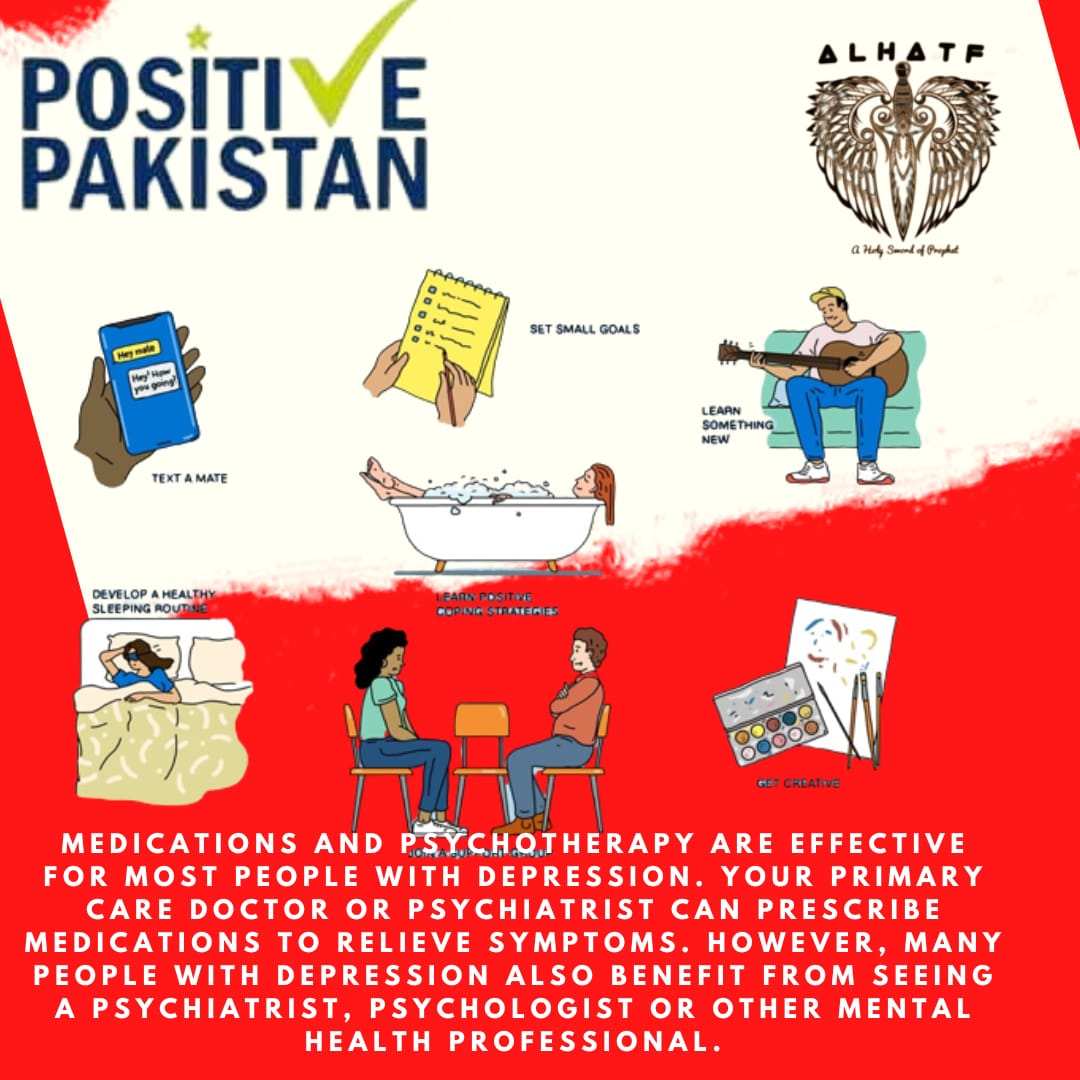 Mr_imran000's tweet photo. Depression is highly treatable. When clinical depression is recognised and treated, a person’s quality of life can be greatly improved.#positivepakistan https://t.co/FXv7k4YFhq