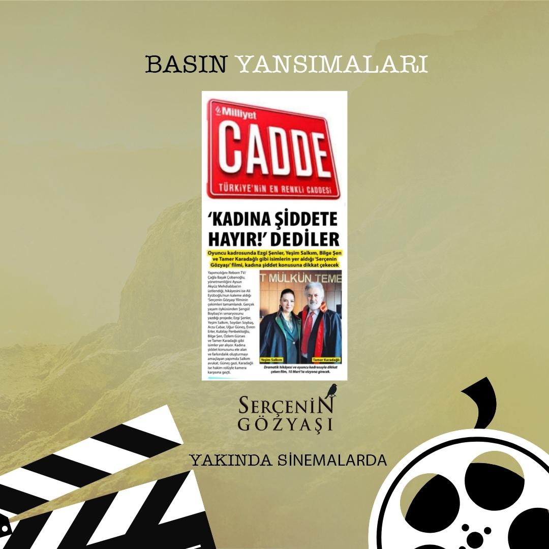 milliyet.com.tr/cadde/kadina-s… #SerçeninGözyaşı #SerçeninGözyaşıfilm #Yıldızlarkadarçoktular #Reborntv #Kadınaşiddet