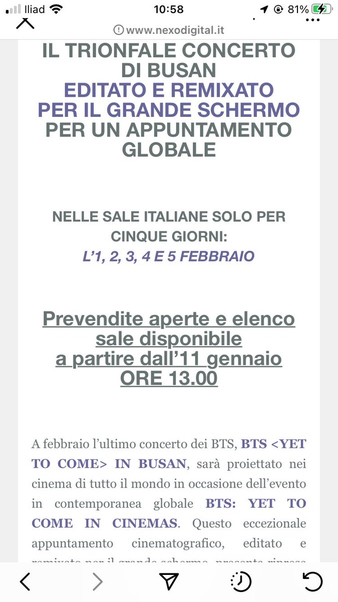 _francy03's tweet photo. Inizio prevendite alle 13
 #YetToComeInCinemas https://t.co/lQFQ1yvpdZ