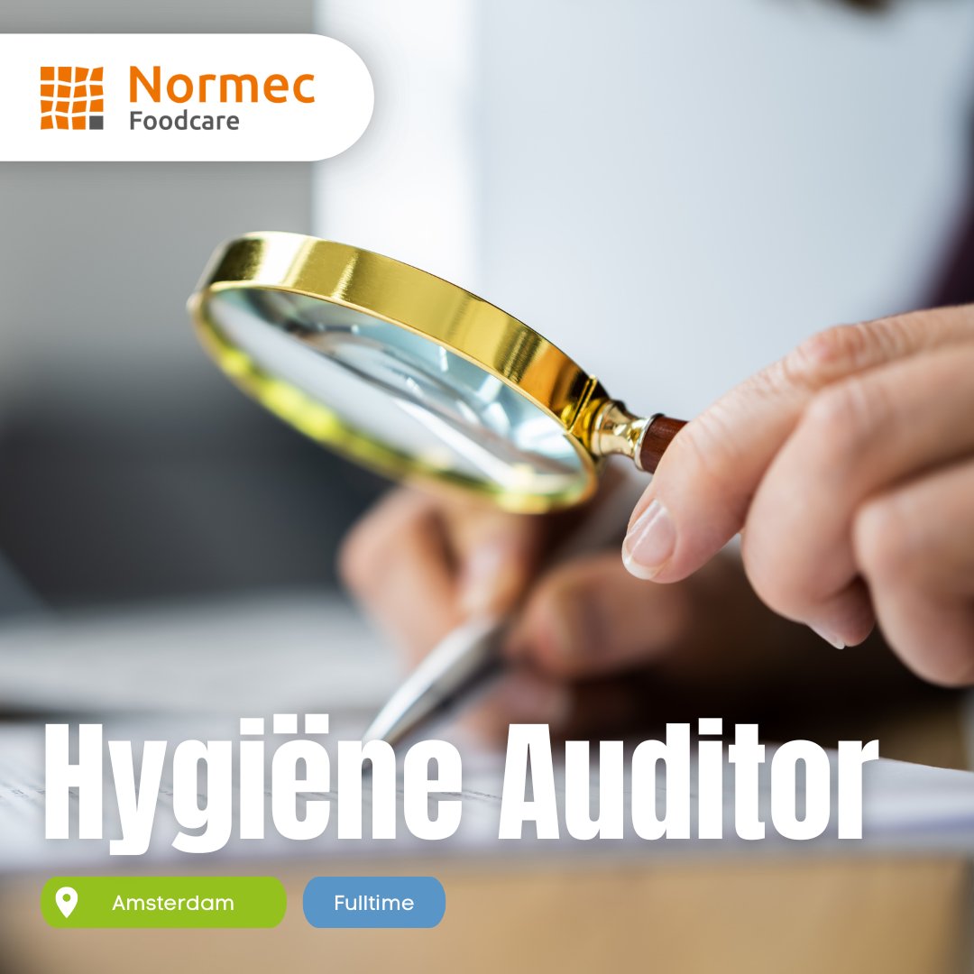 Vacature: Hygiëne Auditor Food

Ben jij analytisch en communicatief sterk en in het bezit van een afgeronde mbo niveau 4- of hbo opleiding,  gerelateerd aan de levensmiddelenindustrie? Dan is deze functie iets voor jou!

Bekijk deze vacature: ow.ly/fAC550Mmqbb