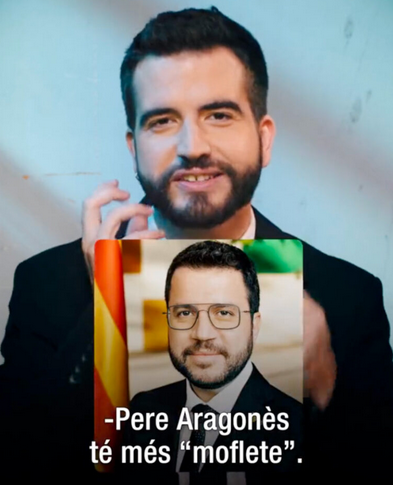 Virgili7's tweet photo. Costa de creure que ningú de @tv3cat no hagi advertit a @RicardUstrell que "moflete" es diu 'galtes'. O 'galtones', en aquell context de l'anunci de l'espai Col·lapse.
Difondre castellanismes demostra un menyspreu absolut de la llengua catalana. On eren els assessors lingüístics? https://t.co/Q1TSXDehOk
