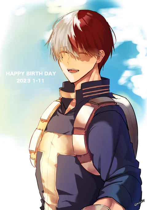 みんなを/あなたも笑顔に出来るヒーローに誕生日おめでとう!! 