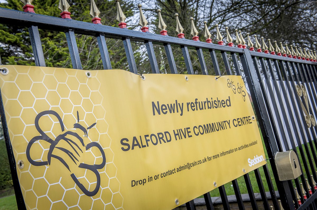 It was great to be a part of this wonderful £30,000 refurbishment of Hive community centre in Victoria Park, Swinton. The works will allow the facility to remain open throughout the year, providing vital support to the residents. Read the full story here: seddon.co.uk/media/news/lif…