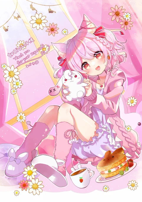 【Skeb】Skeb納品いたしました!2023初Skeb依頼者様の激推しVtuber様を描かせていただきましたリクエストありがとうございました!#ころ調査隊#ころ展  #Skeb #Commission より 