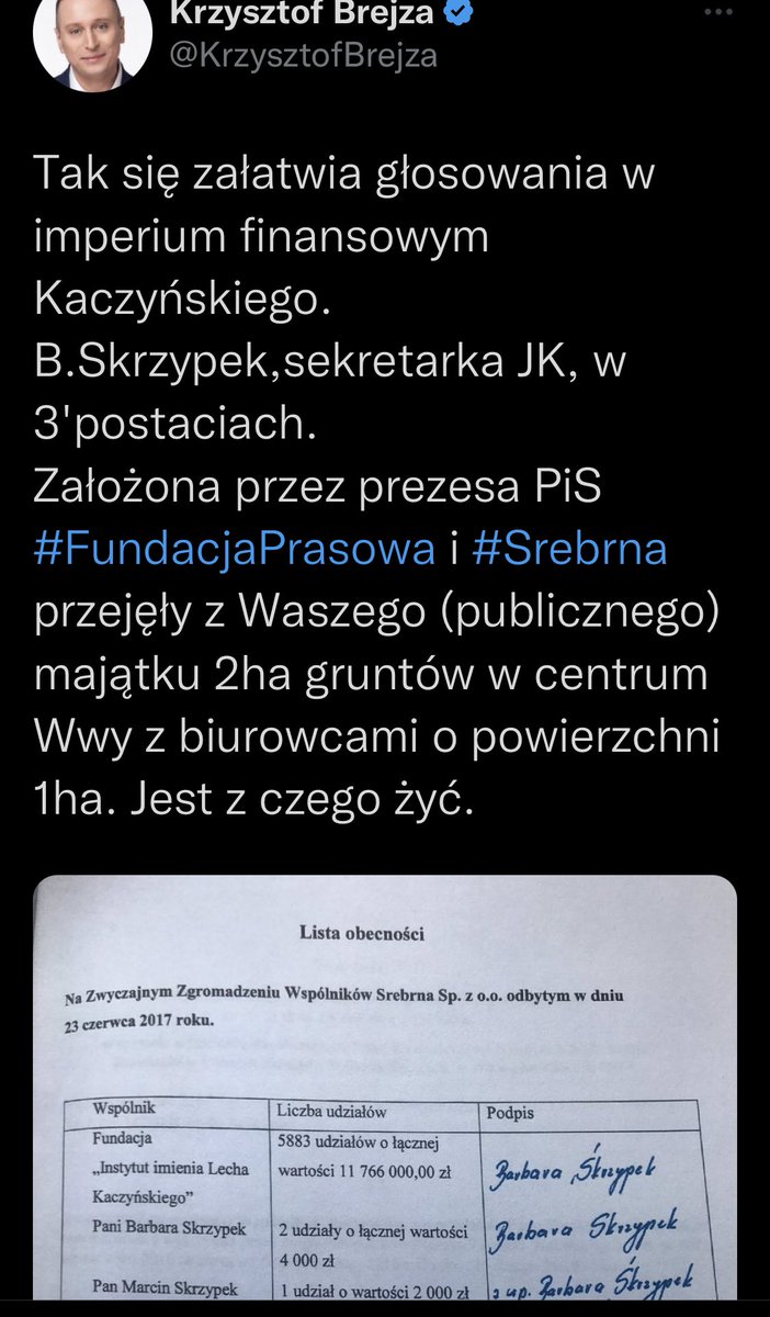 SimoHWhiteDeath's tweet photo. @Tomasz5ek @KrajewskiJarek Pani #BarbaraSkrzypek nie wspomnę… zaufana prezesa @pisorgpl #Kaczyński\ego to była zaufana gen. #Janiszewski\ego- prawej ręki #Jaruzelski\ego … #PISkomuna
https://t.co/61D3S9gnVT https://t.co/3oeJdbyWW6
