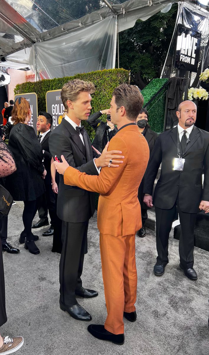 aGarfieldPL's tweet photo. Andrew podczas #GoldenGlobes 2023 https://t.co/1Eg2jkAguW