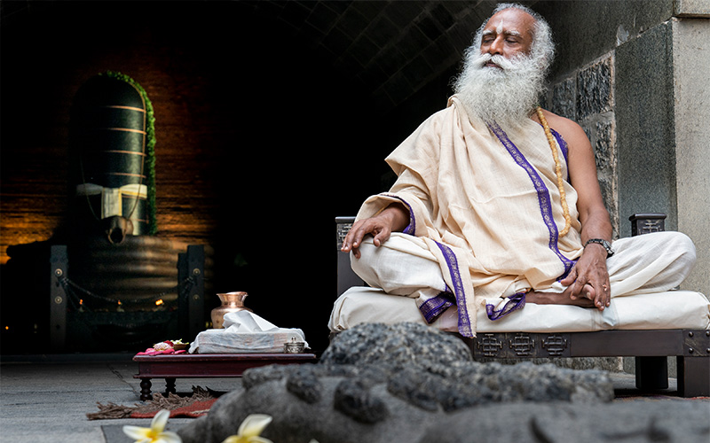 SadhguruJV's tweet image. The fundamental building blocks in the human system can be transformed very rapidly if one lives in a consecrated space.
#SadhguruQuotes