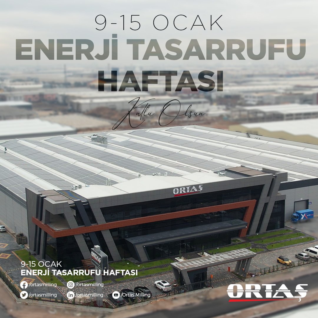 ORTASMILLING's tweet photo. Energy Saving Week!
.
#ortasfamily #milling #grain #millingmachinery #turkishexporter #rollermill #ortasbestrollermill #completemillfactory #ortasneversleeps #flourmillmachine #feedmill #purifier #plansifter #pelletpress #feedfactory #flourfactory #flourmill #flourmachine https://t.co/LV6MEzK2WW