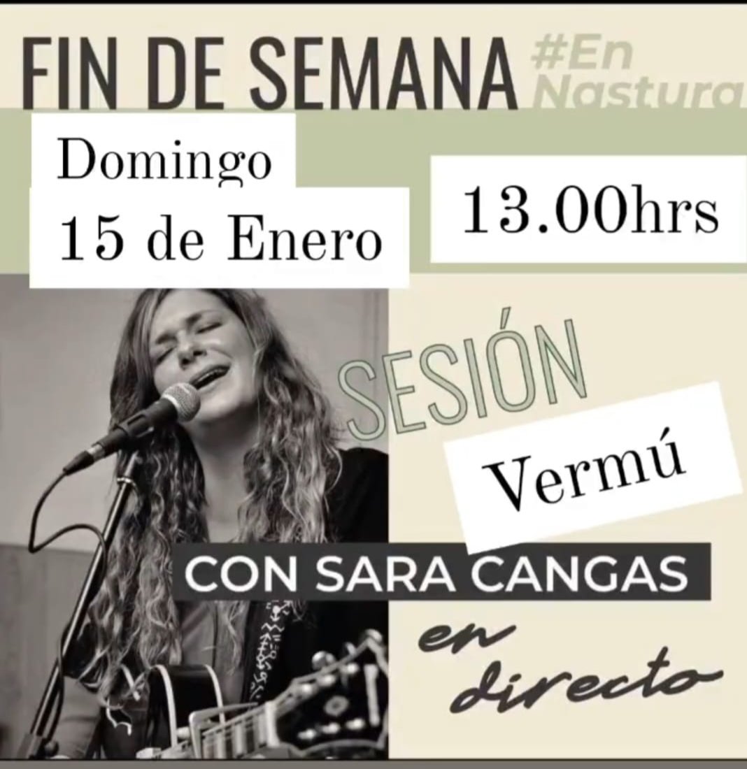 CangasSara's tweet photo. Collaci@s! Este domingo día 15 nos vemos al vermuteo en NASTURA OVIEDO!!! VÉMONOS!!!🎙️🎸🤙🏻 https://t.co/EeH5nHOwOk