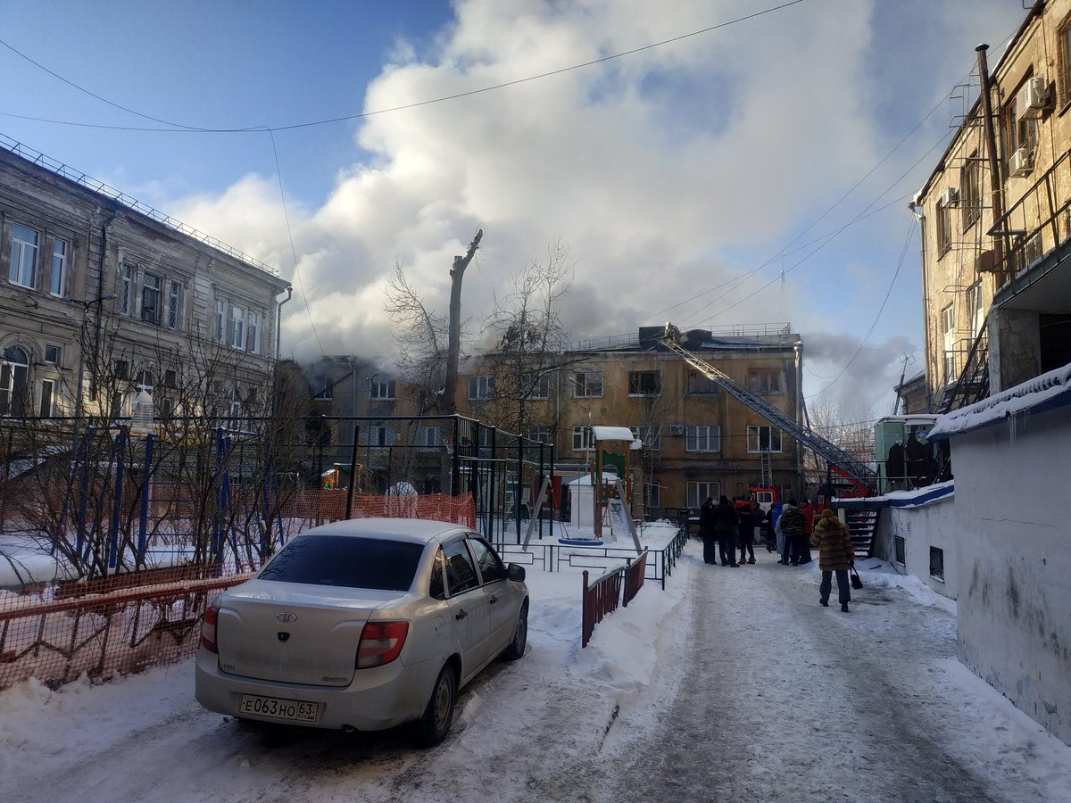 Пожар ❗
В истор центре Самары..
Местные говорят о погибших!