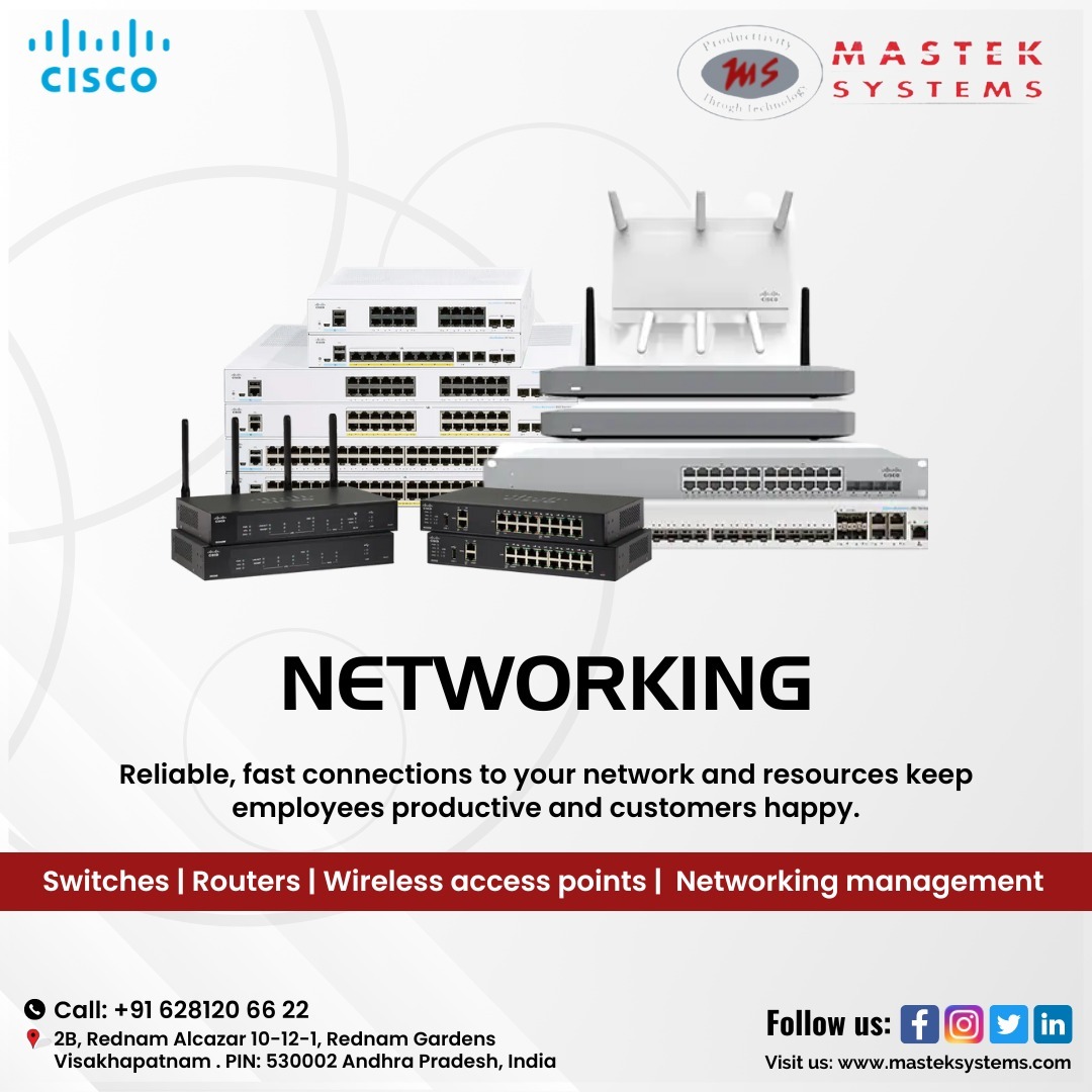 mastek_systems's tweet photo. NETWORKING
Reliable, fast connections to your network and resources keep employees productive and customers happy.

For more details contact us :6281206622"

#MastekSystems #happynewyear2023 #bestnetworksecuritysoftware #printers #bestnetworksecuritycompanies https://t.co/p5LvXd71fD