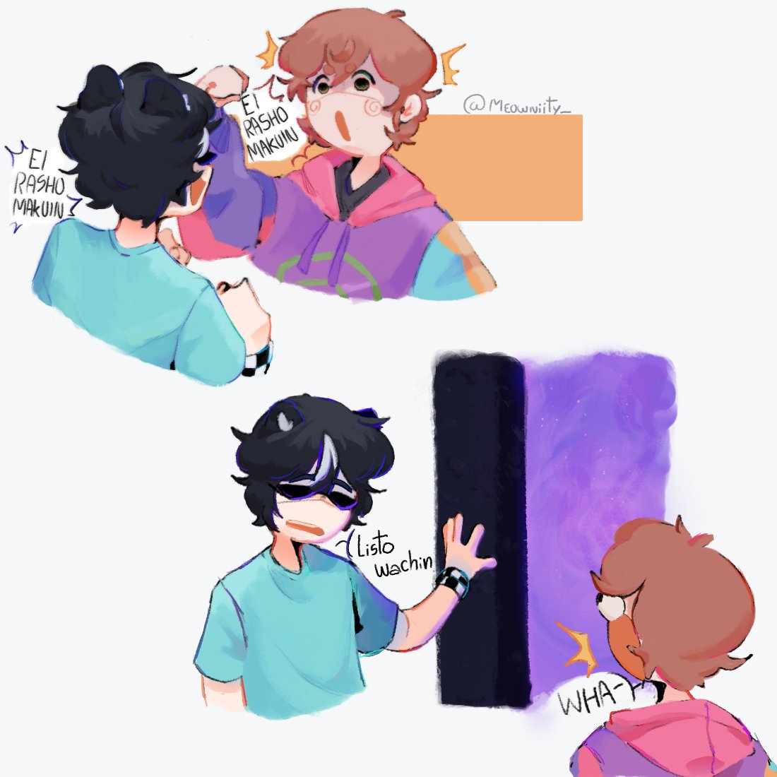 LvCrt_'s tweet photo. El cheat duo-lingo
#spreen #karljacobs #fanart #psnw https://t.co/UpNkXlUuh5