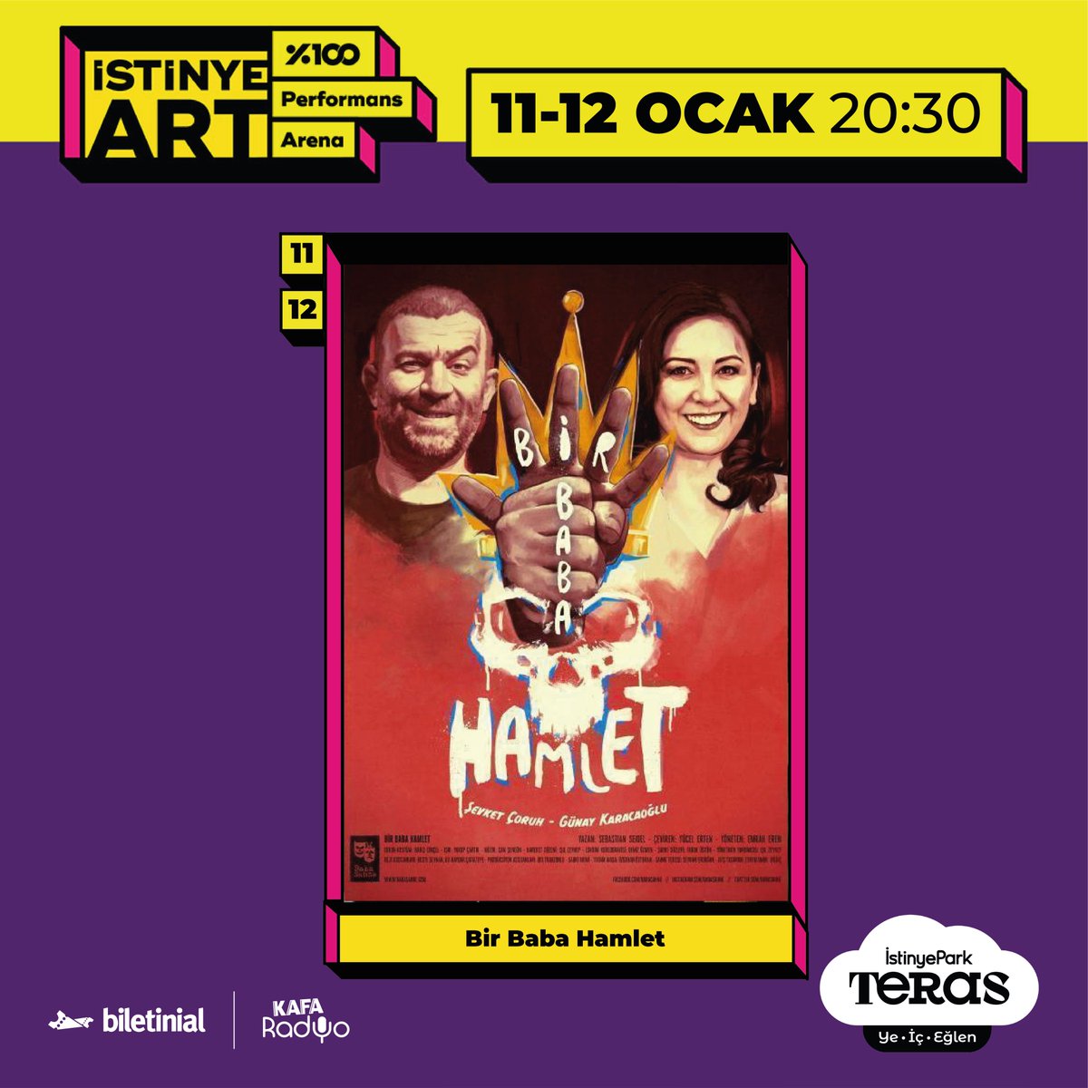 İstinyeArt %100 Performans Arena tweet media