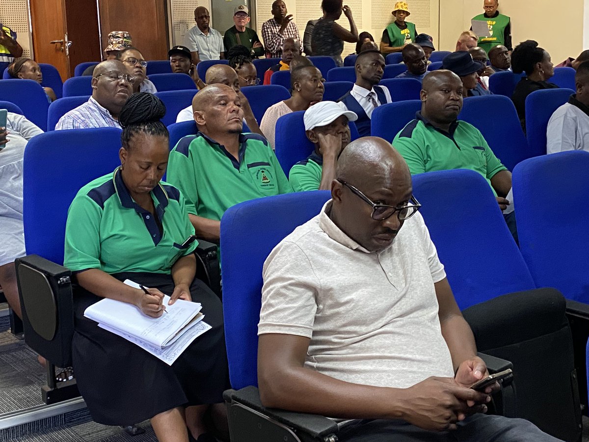 GPDRT_'s tweet photo. (IN PICTURES)
Gauteng MEC of Transport and Logistics, Kedibone Diale-Tlabela meets the Stakeholders within the education sector at the Katlehong CCC Auditorium. This is part of #BackToSchoolGP https://t.co/X2s8IvhjHZ