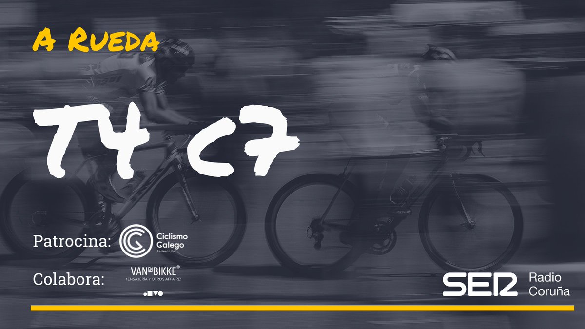 RadioCoruna's tweet photo. 🎧Ya está disponible el nuevo @ARuedaPodcast 

🖥️Hablamos con el YouTuber @DanielRace_
🩻 @xabicastrogacio nos habla hoy de la salud ósea de los ciclistas
🚵Al programa le pone el broche la nueva seleccionadora gallega de Enduro y Descenso: @EvaCastro_3 

https://t.co/UljohyMeZt https://t.co/9opowTc879