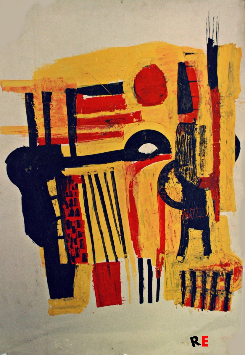 primitive_re's tweet photo. The first painting I did, back in 2013. (made on cardboard)
I enjoyed working in 2-3 colors using spatula.
This is where it all started, and hope continues
Can you post some of your first work?
We can discuss, it can be fun :)
#firstpainting #primitiveart #caveart https://t.co/im1lpLX0mw