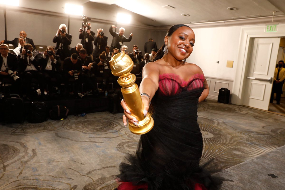 misslefroy's tweet photo. quinta brunson and tyler james williams did it https://t.co/HxJQoDLU62