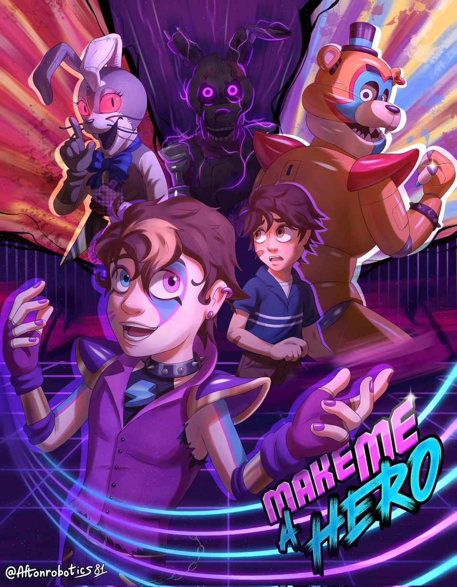 ART TRAIN 🚂👀 (again) @we_love_Freddy @kai_sodai @CherryOnTop1926