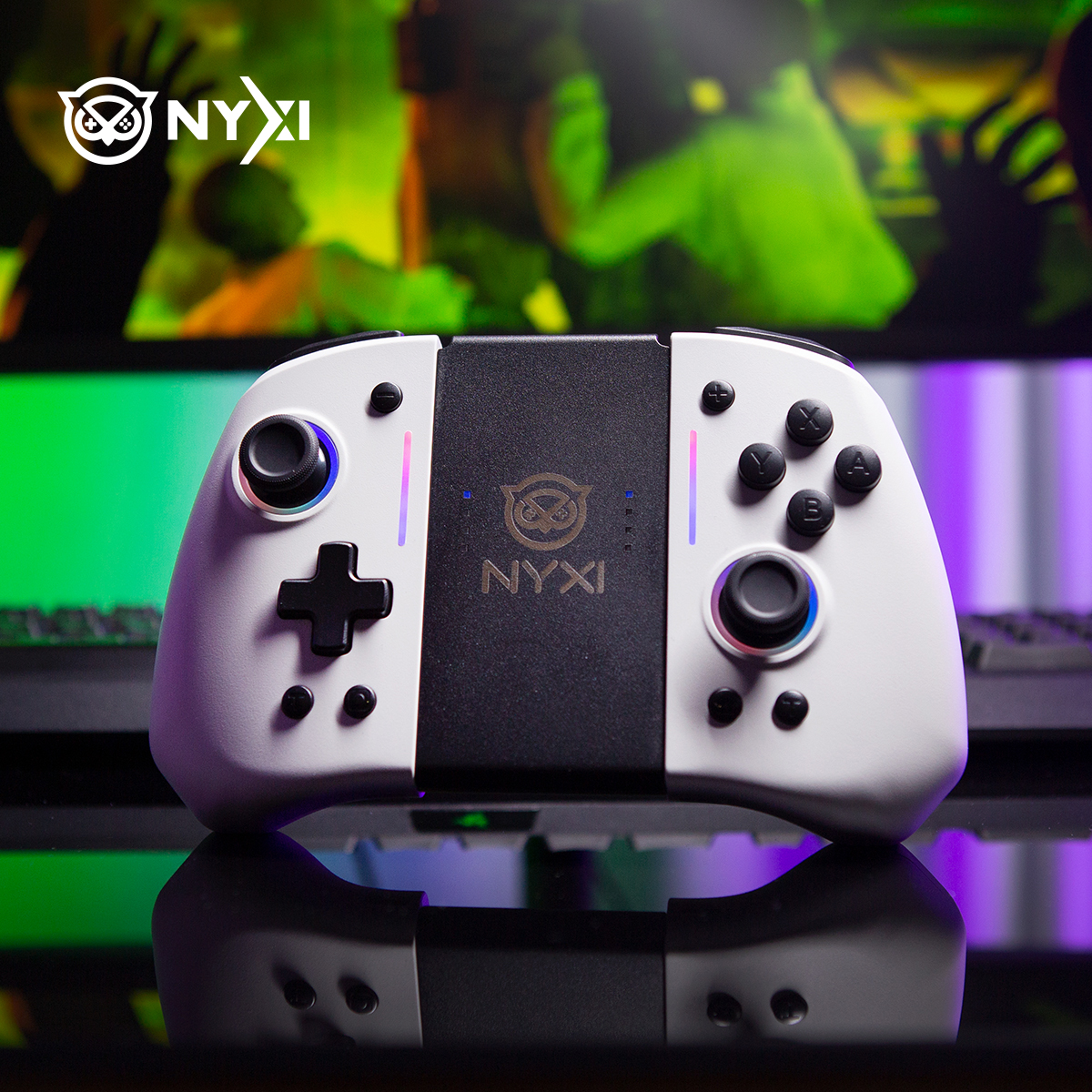 Nyxi_official on X: Our Hyperion Milk Style Meteor Light Wireless Joy-pad  is IN STOCK! Head online to get yours before it sells out! Get yours here:   #Nyxi #nyxigaming #nyxihyperion #hyperionmilkstyle  #controller #