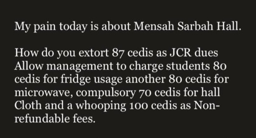 K_yogot's tweet photo. It aches my heart…to think about the financial burden on both parents and students.💔
In the absence of student leaders,management shall capitalize on it and extort members.
#Noinoutoutout
#vmates
#sarbandals https://t.co/LDiVfxbWHT