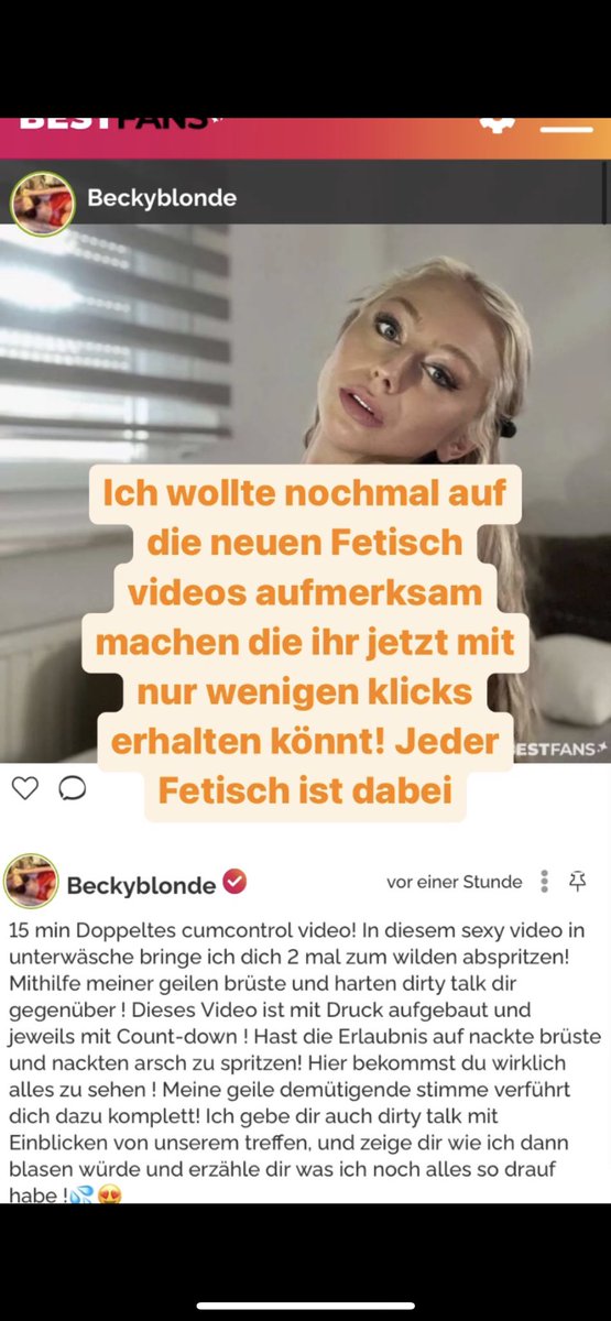 Beckyblondex's tweet photo. Es gibt tolle neue Angebote wie jeden Tag, ihr könnt mich über den Link dann gerne erreichen für Verkaufs Angebote.       Es lohnt sich! https://t.co/SDcejKZC0B https://t.co/5G7ETCfwbo
