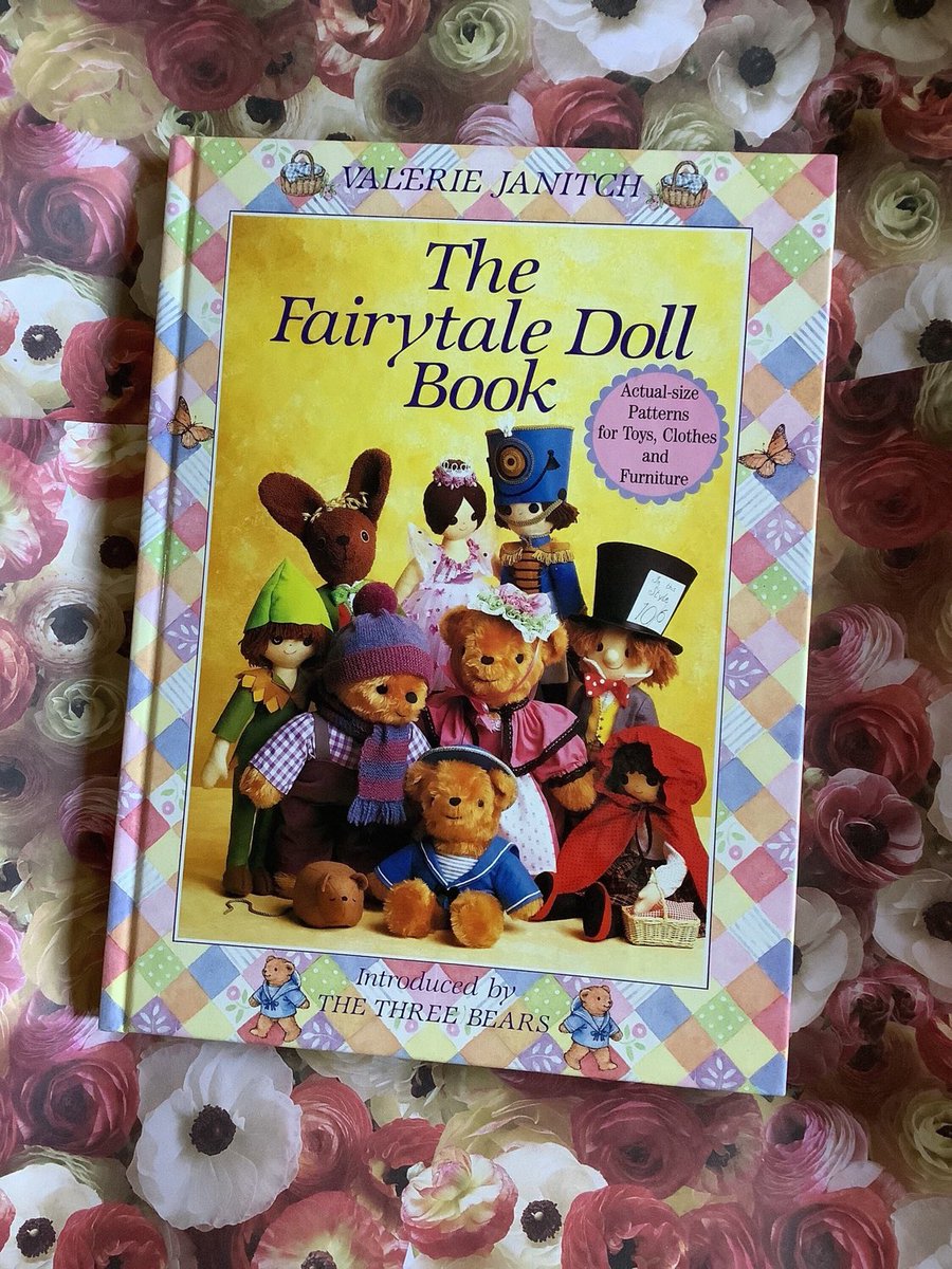 NEW LISTING This is one of the most ADORABLE #CraftBooks you will ever find in my #etsyshop STUNNING #Vintage #1989 #FirstEdition 'The Fairytale Doll Book' Hardback by #ValerieJanitch - Actual-size Patterns Toys, Clothes & Furniture etsy.me/3XktKJ5 #TheFairytaleDollBook