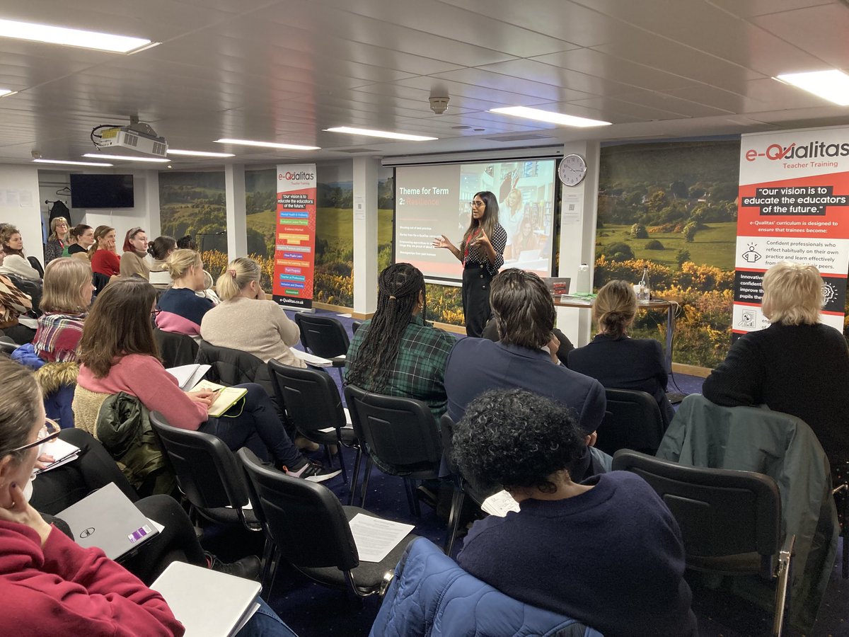 e_qualitas's tweet photo. Primary subject lead Shanti Chahal, leading our trainees in a session on the theme of Resilience
#eQLearning #teachertraining #edutwitter https://t.co/SeCrbbFzPd