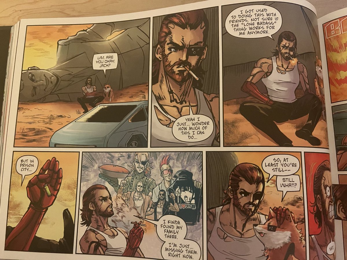I finally got a physical copy of a GDC swag comic I worked on during COVID and I'm not sure how I feel about the whole thing. Mental struggle between "This whole thing was a complete sunk cost, timewise" vs. "It's a B+". 