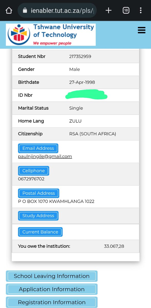 Msiza_Nutty's tweet photo. I am Paulos Tivane from Mpumalanga (Tweefontein) I am a qualified SoftwareDeveloper, I am waiting for my graduation date from TUT, I was funded by NSFAS since 2017 until 2020 unfortunately when I was doing my final year (2020)NSFAS didn't pay my fees.
#HelpAblackChild
@2022AFRICA https://t.co/PnEMEmevu1