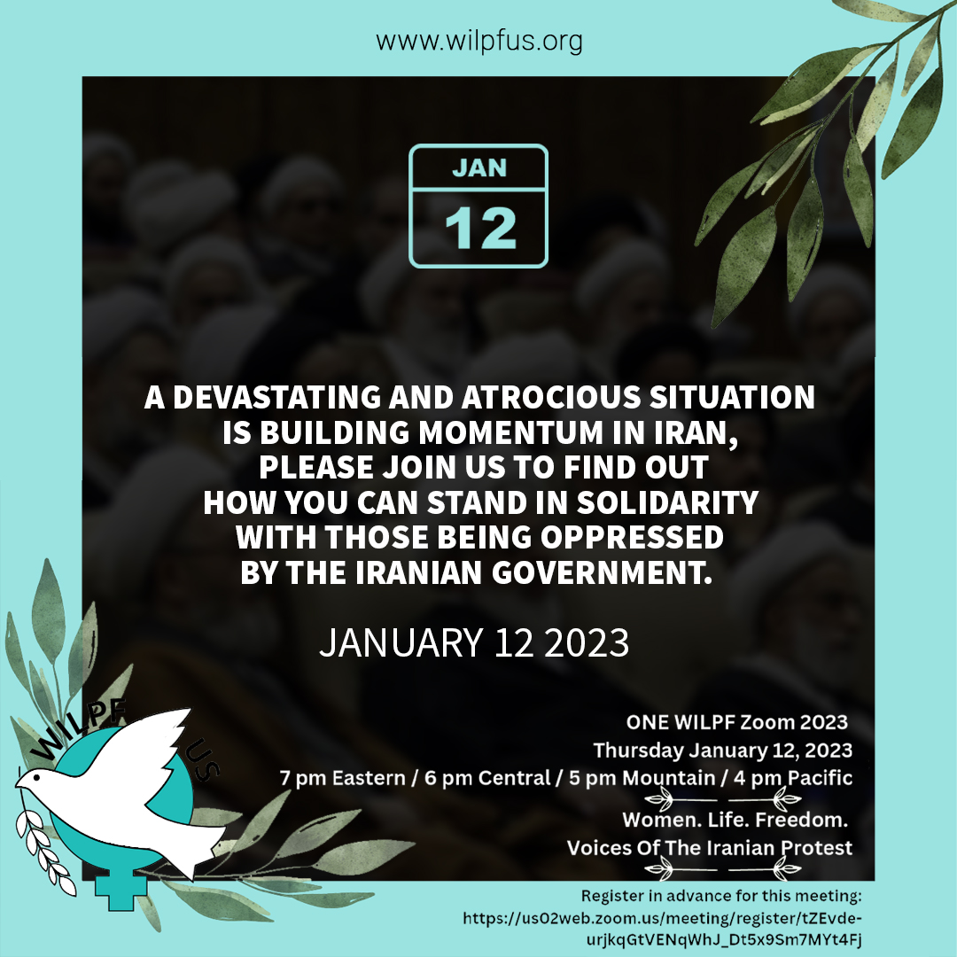 Voices of Iranian Protest 
Don’t miss this chance to hear from the Iranian feminist resistance &amp; catch up with national issue-related work of #WILPFUS.
Register today 
bit.ly/ONEWILPF2023 
#womenrights #womenrightsarehumanrights #womenrightsmatter #standupforwomenrights #iran