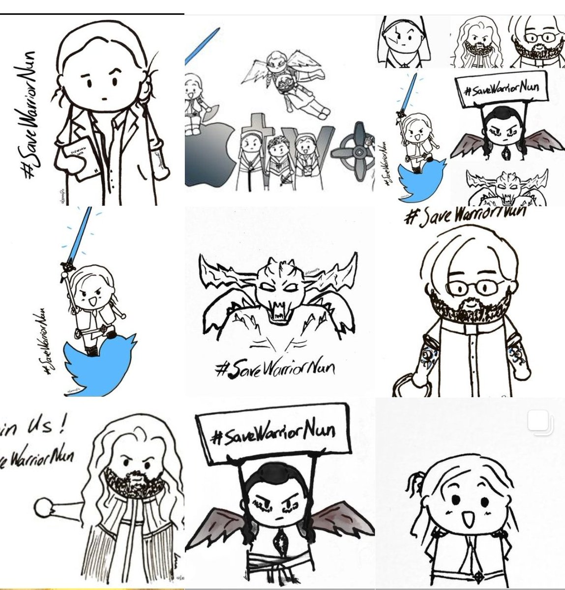 LennaPo's tweet photo. Timeline de IG monotemática 😅
#SaveWarriorNun #WarriorNun
KELLY SAVE OUR NUNS https://t.co/GpcS8ObZge