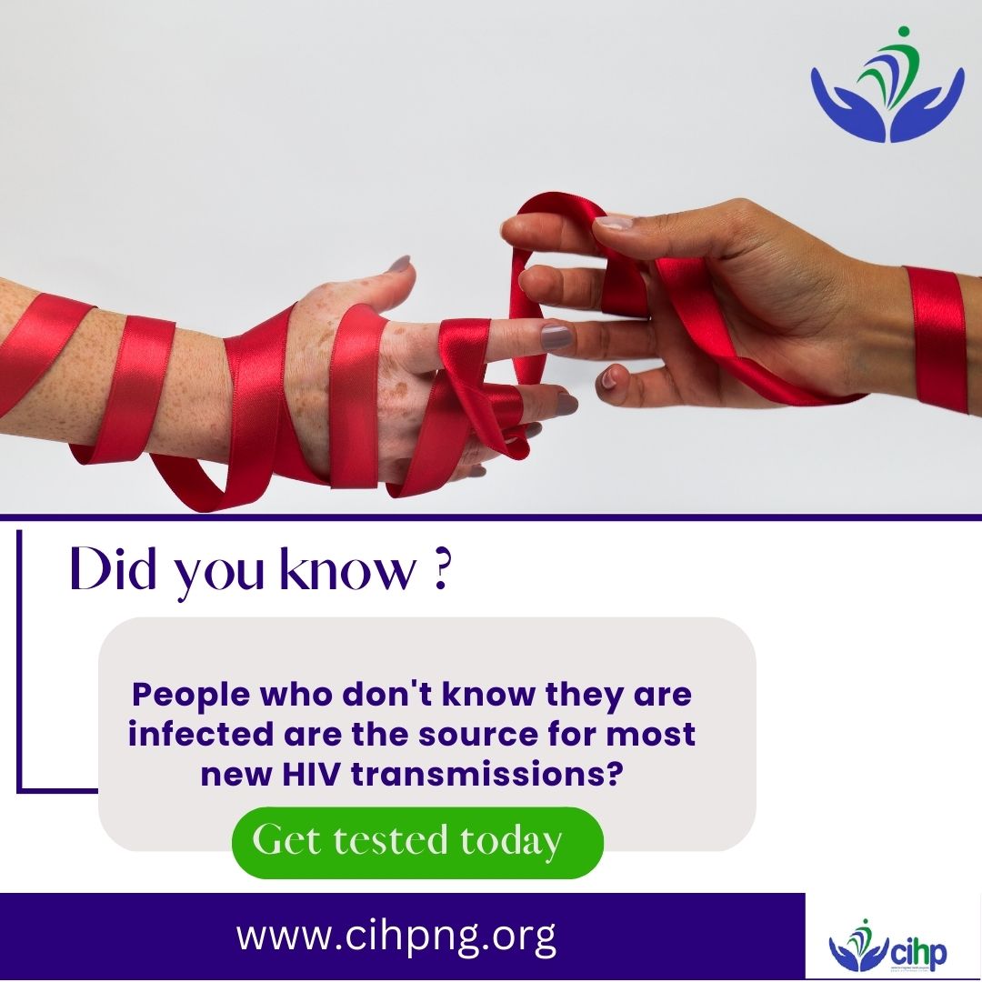 Did you know people who don't know they are infected are the source for most new HIV transmissions?