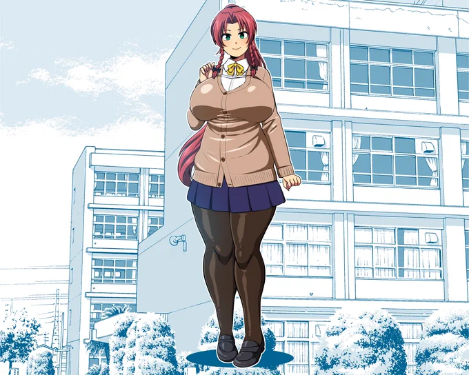 紅美鈴幼馴染概念 