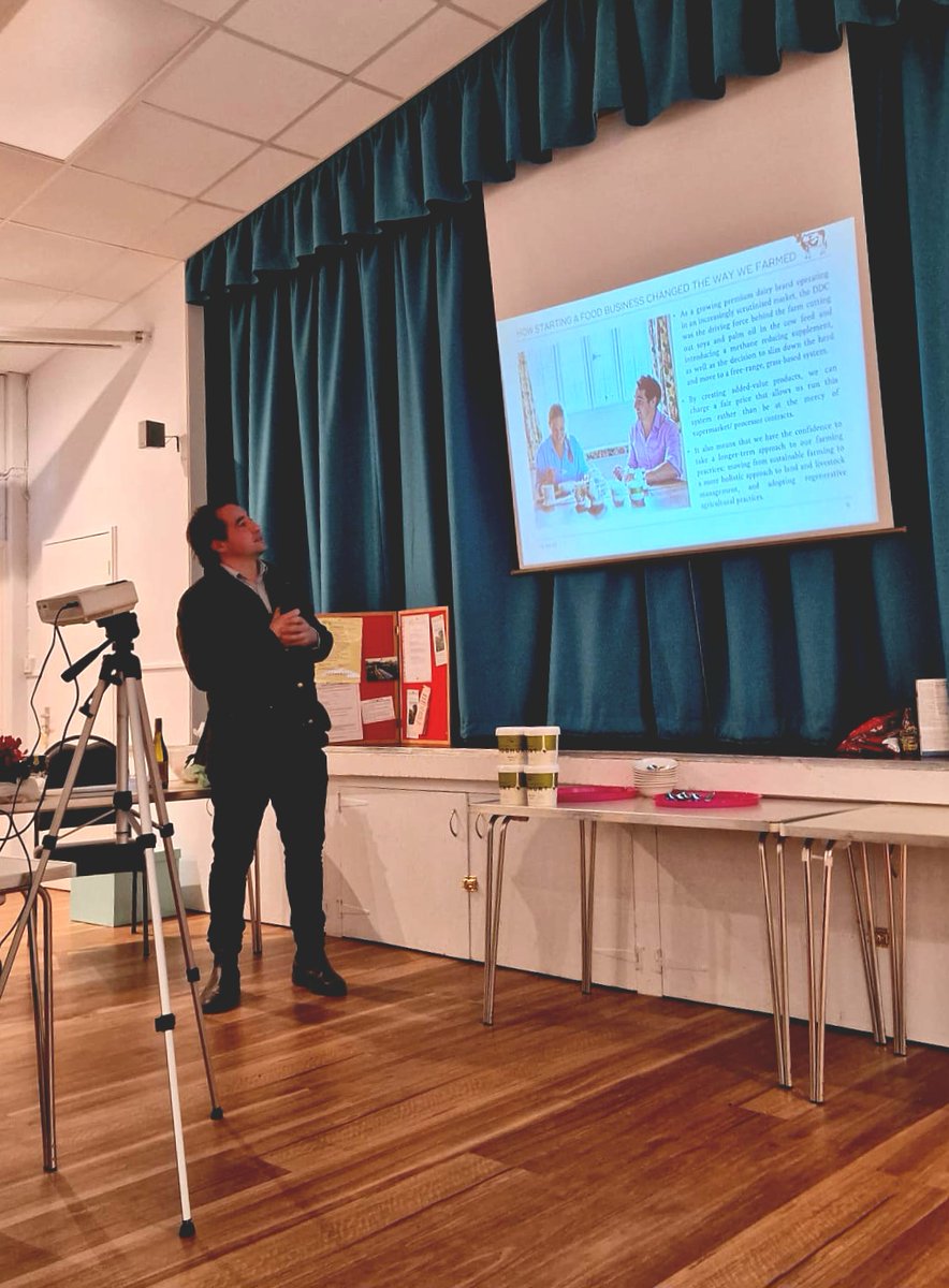 We were lucky enough to enjoy a great talk from <a href="/DorsetDairyCo/">The Dorset Dairy Co</a> on what life is like running a dairy herd. 
Let us know if there's something going on in your area
#FabulousFarmShops #FarmDirectory #DorsetDairyCo #Dorset #DairyFarmers #Community #Marketing  #HaveYouHerd