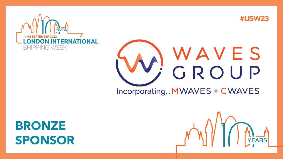 @waves_group are pleased to be sponsors of this year’s @LISWOfficial (#LISW23) being held on September 11 - 15th. We look forward to meeting with our colleagues for an eventful week of technical seminars and social gatherings. For more information visit: lnkd.in/gs7KgSb