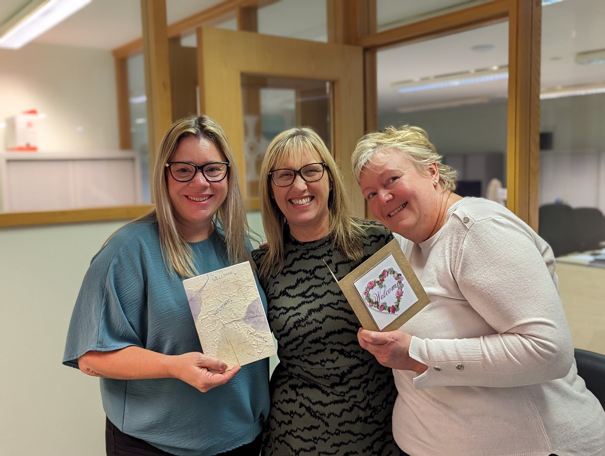 One of our new staff, Elaine, just joined our Independent Supported Living service and found the welcome she received incredibly special. Karen, handed over a card made by some of our ISL residents, the touching gesture brought a tear to her eye. stcuthbertscarejobs.org.uk/vacancies/