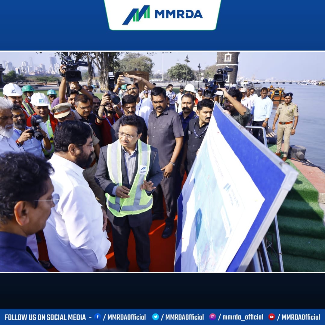 MMRDAOfficial's tweet photo. #MMRDA #MTHL #CatchupPlan #Milestone
Today MMRDA in presence of Hon CM Shri @mieknathshinde ji installed 37th & Longest OSD in PKG2 of MTHL measuring 180m achieving another significant milestone.The civil work of the project is now approx 90% complete https://t.co/ipLZ55E9Sh