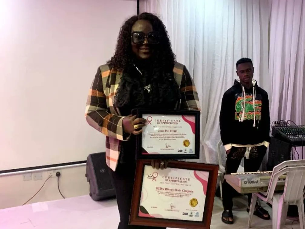 FIDA Nigeria, Rivers State Branch recognised for her extraordinary service&amp; contribution -the success of the *Pinknaija October #Breast #Cancer Awareness Campaign* held in 2022. 'Chairperson Mrs Adata Bio-Briggs, also received an award. Congrats to FIDA #Nigeria, Rivers State