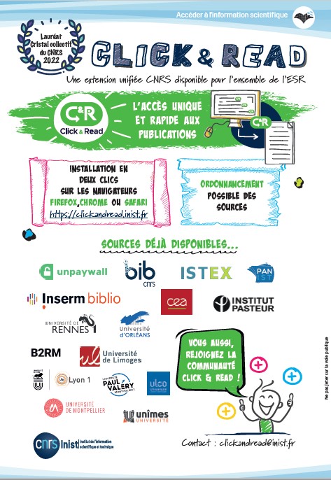 Bienvenue sur le nouveau canal Twitter dédié aux actualités de #ClickandRead