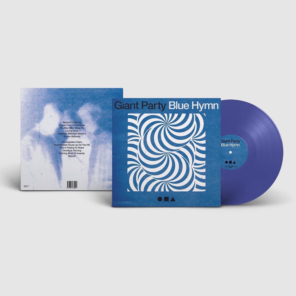 SLA_Fine's tweet photo. Limited to 💯 copies and pressed onto navy blue 180g vinyl, the @GiantParty album is a thing of beauty. Pre-order your copy at @Bandcamp now whilst stocks last 💙 #vinylrecords #vinylcollection #debutalbum #bluehymn #giantparty https://t.co/USRaWE9nuY