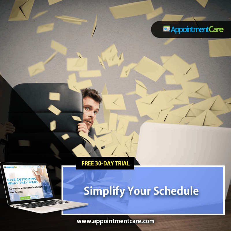 Start Free 30-Day Trial for Online Appointment Scheduling

Read more 👉 lttr.ai/60Rv

#SmallBusiness #AppointmentCare #ServiceBusiness