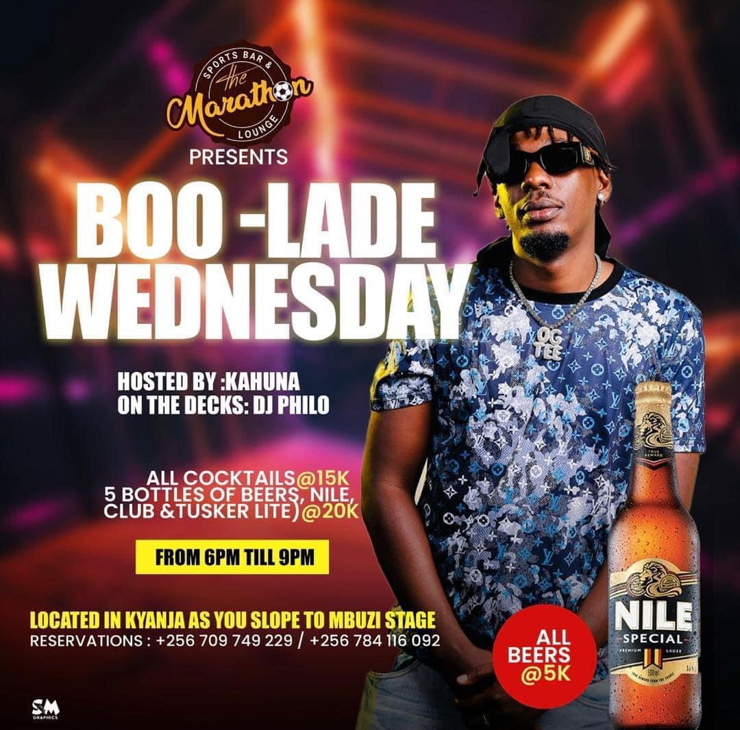 byg_kahuna's tweet photo. Kyanja,kissasi,buwaate,Gayaza n sorrounding areas it’s gon be BOO-LADE 🚀🚀🚀🚀🚀📍 @marathon_lounge #MidweekTurnUp #Madness https://t.co/n24dpx5j3A