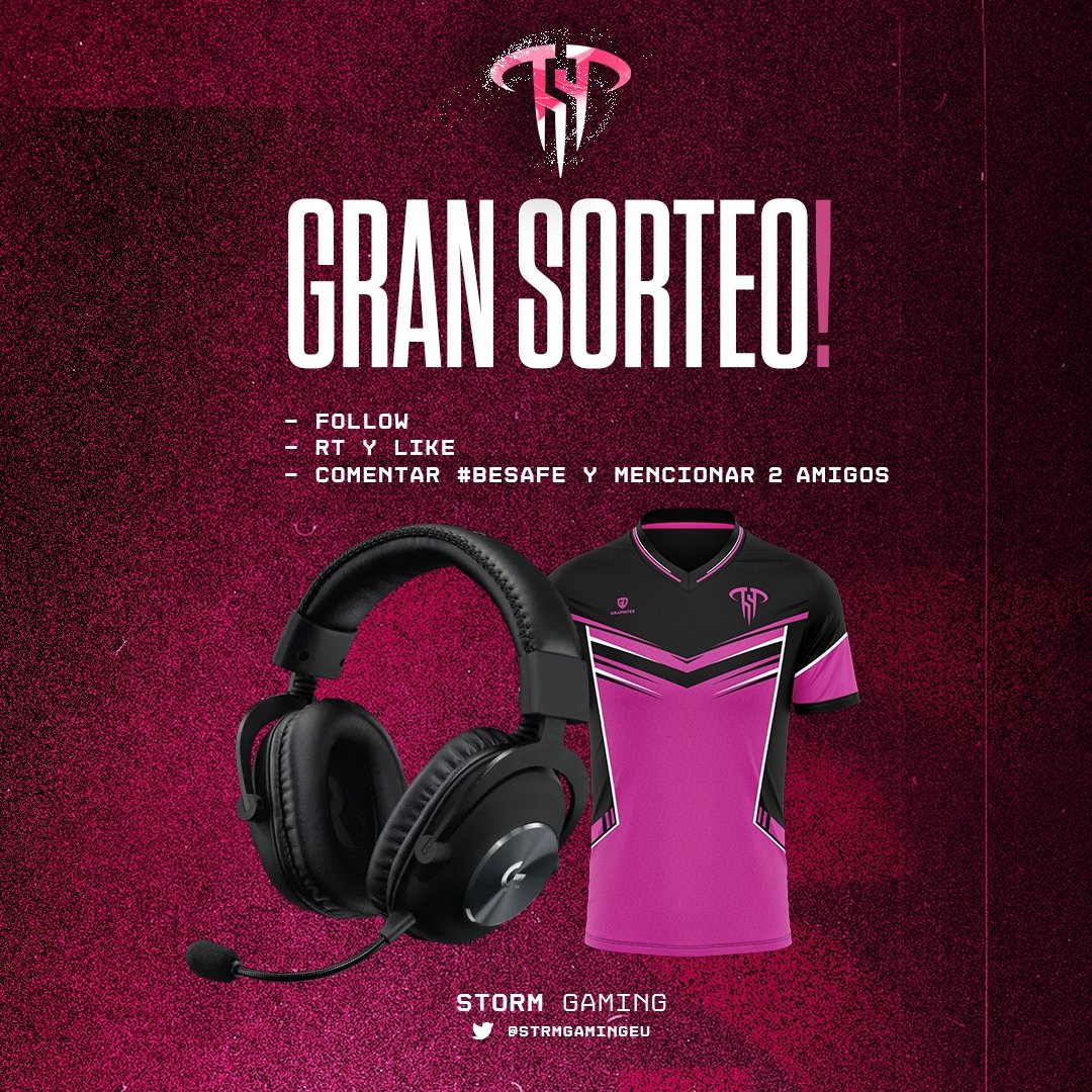 • 𝗦𝗢𝗥𝗧𝗘𝗢 𝗧𝗢𝗥𝗠𝗘𝗡𝗧𝗢𝗦𝗢 • 

> Logitech G PRO X Gaming 7.1
> Camiseta técnica.

Y sí, os avisé cuando os dije que llegarían tormentas 😜

(Bases del sorteo en la foto)

📌 Termina el 27 de Febrero.

#BeSafe ⛈️