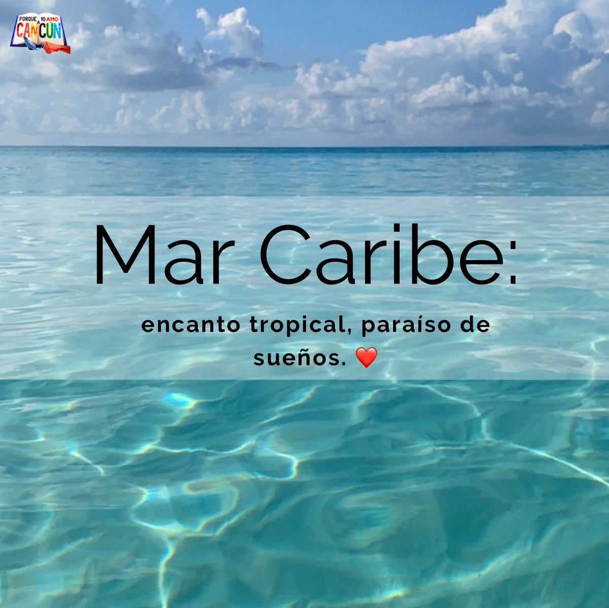 Muy buenos días #Cancún ❤️
Demos gracias por tanto 🌎