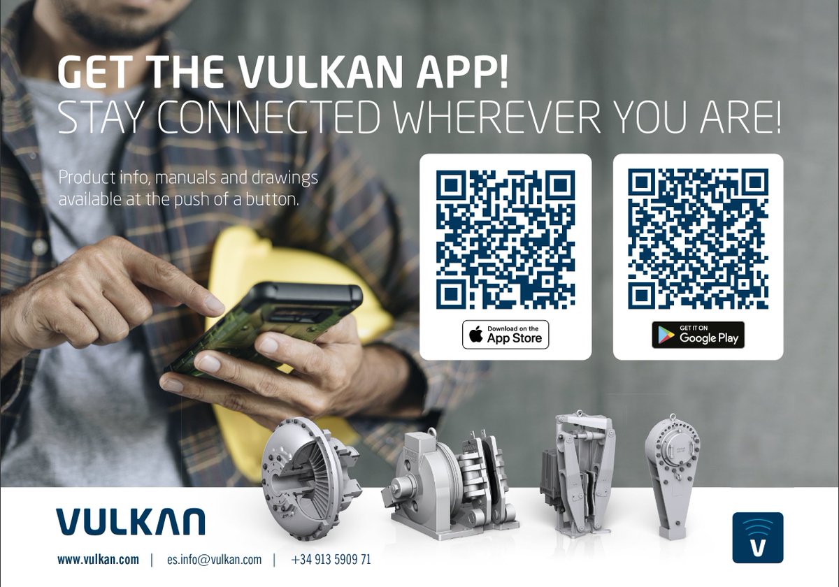 VulkanEspanola's tweet photo. Conoces nuestro Vconnect App? Especializada en los productos Vulkan para "Industria y Energía".
Podrás consultar y descargar:
Manual de operaciones
Instrucciones de mantenimiento 
Ficha técnica
Disponible para iOS y Android.

¿Dudaa? Contáctanos 🙌
📧: es.info@vulkan.com 
#vulkan https://t.co/WOUK8J9Naz